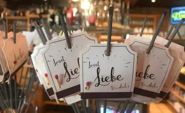 Sternspritzer für Hochzeiten im Dorfstadl